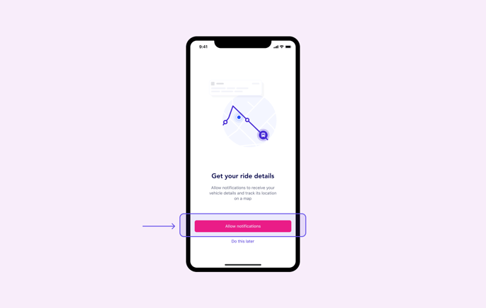 Allow notifications