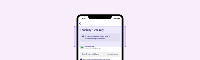 Manage booking - Cut-off time-1