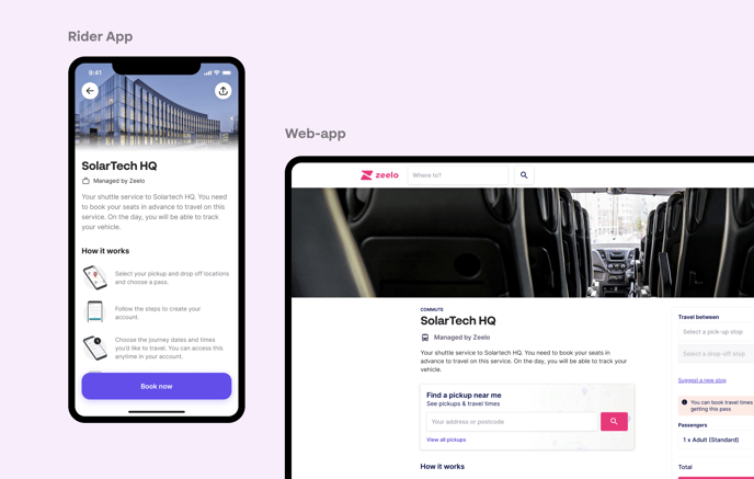 Program page